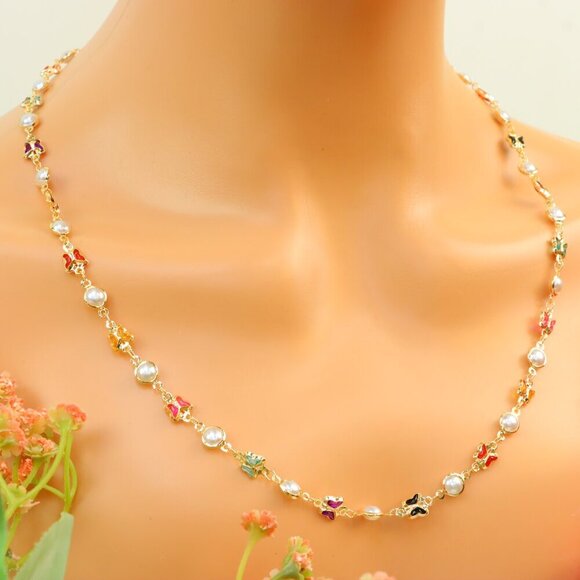 "New Beautiful Design Necklace Chain for Women/Girls, Gift, N564 - Picture 2 of 10